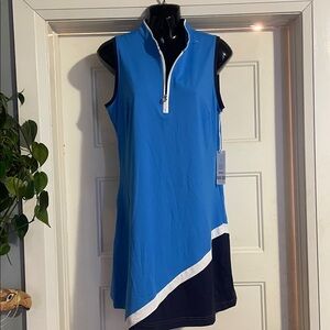 Kinona French Blue Sleeveless Golf Dress